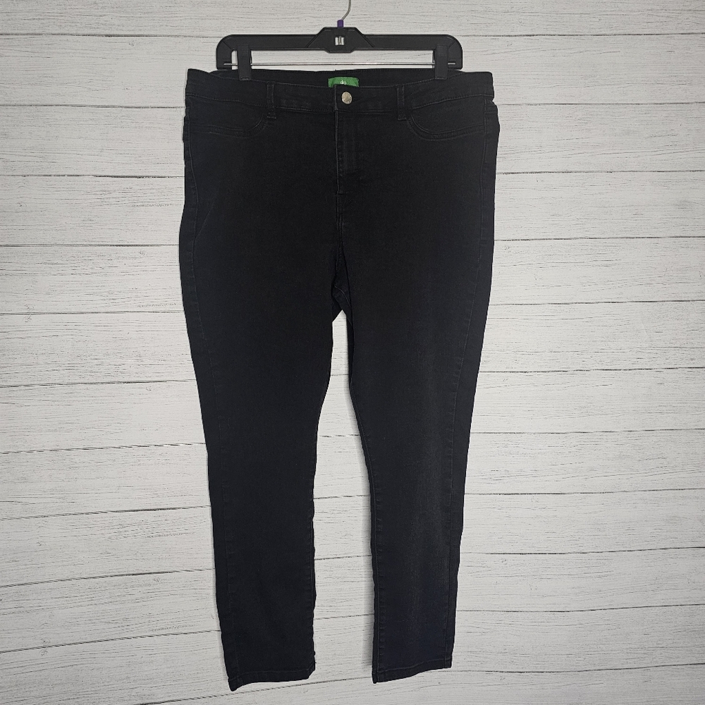 Size 18 Black Skinny Jeans